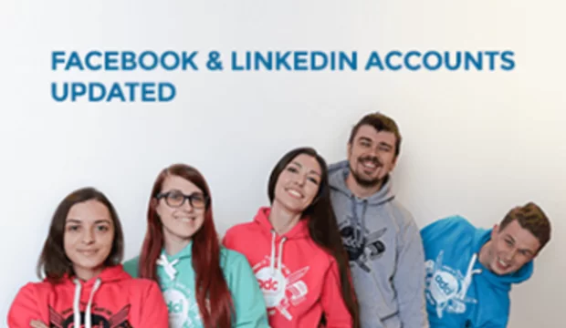 Facebook and LinkedIn accounts updated