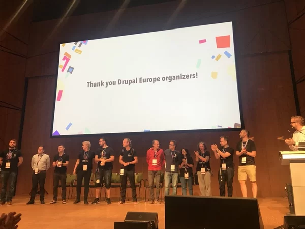 Thanks to all Drupal Europe organizers